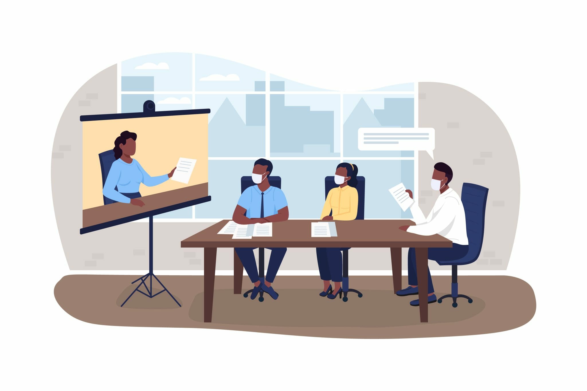 5 Tips for Running a Hybrid Meeting | Teamraderie